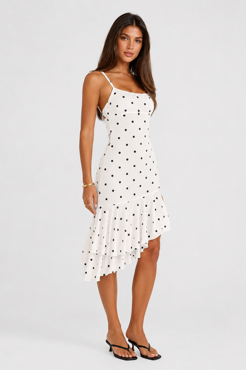 Capri Polka Dot Midi Dress