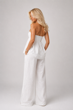 Capri Blanc Strapless Two Piece Set