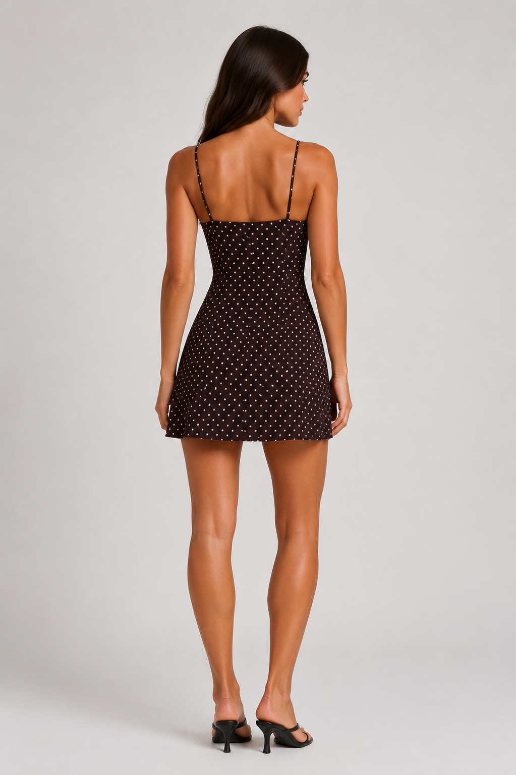 Monaco Polka Dot Mini Dress