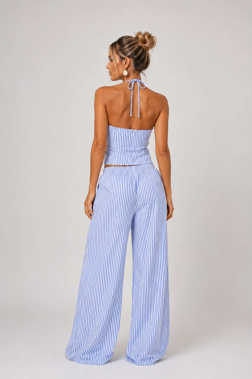 Mykonos Tie-Front Two Piece Set