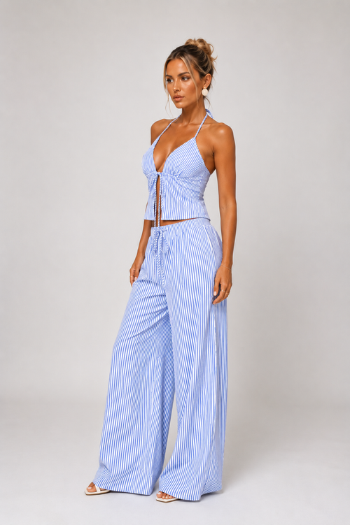 Mykonos Tie-Front Two Piece Set